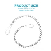 Kesenlong Toilet Flapper Chain 6pcs Toilet Handle Chain Stainless Steel Toilet Flapper Lift Chain Replacements
